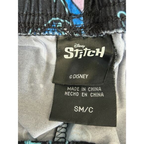 Disney Stitch Spaced Out Sleepwear Women's Size S Black Pajama Pants Loungewear - Picture 4 of 9